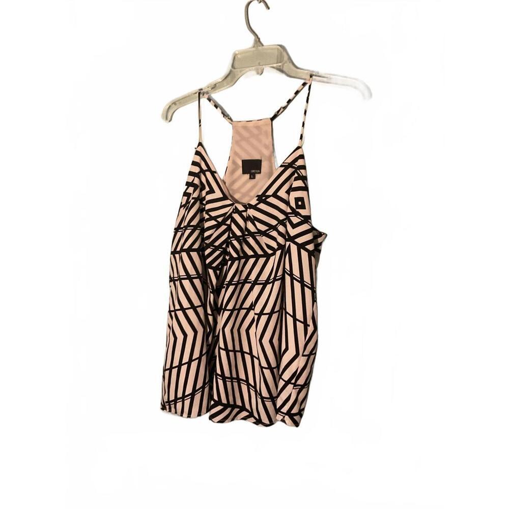 Geometric Greylin Women's Spaghetti Strap Top - Size L - Picture 2 of 8